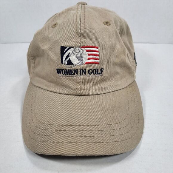 Accessories - Women in Golf Flag 2000 Women's‎ Imperial Tan Strapback Adjustable Hat